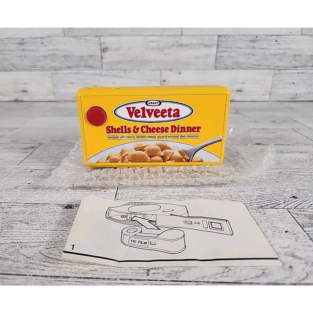 Vintage Kraft Velveeta 1970s Advertisement Film Camera - BRAND NEW